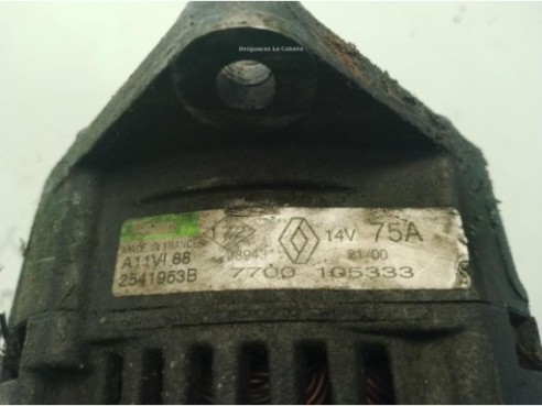 7700105333 ALTERNADOR RENAULT KANGOO (KC0/1_)|Desguaces La Cabaña