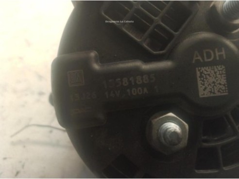 13581885 ALTERNADOR OPEL ASTRA J (P10)|Desguaces La Cabaña