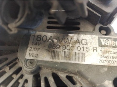 059903015R ALTERNADOR AUDI Q7 (4LB)|Desguaces La Cabaña