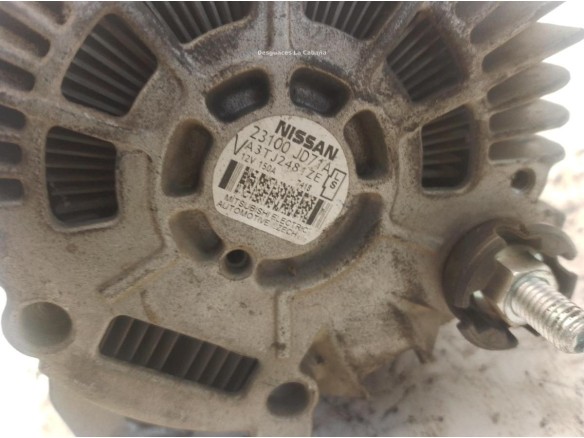 23100JD71A ALTERNADOR NISSAN QASHQAI / QASHQAI +2 I (J10, JJ10)|Desguaces La Cabaña