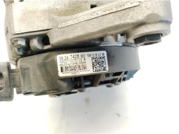 9824742880 ALTERNADOR CITROEN JUMPER Furgón|Desguaces La Cabaña