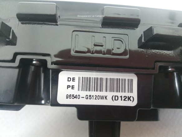 96540G5120WK MODULO ELECTRONICO 4 KIA NIRO |Desguaces La Cabaña