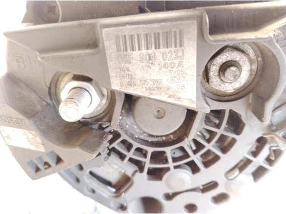 06F903023J ALTERNADOR AUDI A4 (8EC, B7)|Desguaces La Cabaña