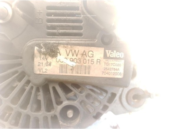 704012008 ALTERNADOR AUDI A6 (4F2, C6)|Desguaces La Cabaña
