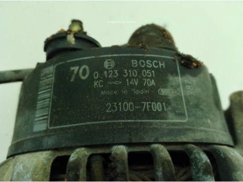 0123310051 ALTERNADOR NISSAN TERRANO II (R20)|Desguaces La Cabaña