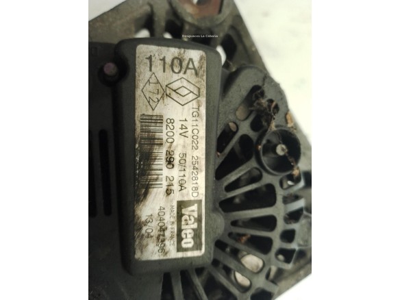 8200290215 ALTERNADOR RENAULT SCENIC II (JM0/1_)|Desguaces La Cabaña