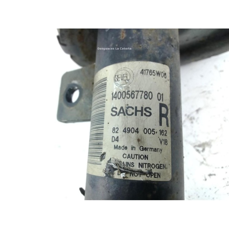 1400567780 AMORTIGUADOR DEL DER PEUGEOT EXPERT Furgón (VF3A_, VF3U_, VF3X_) |Desguaces La Cabaña