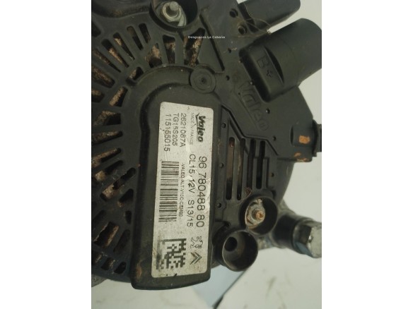 9678044880 ALTERNADOR PEUGEOT PARTNER Furgón|Desguaces La Cabaña
