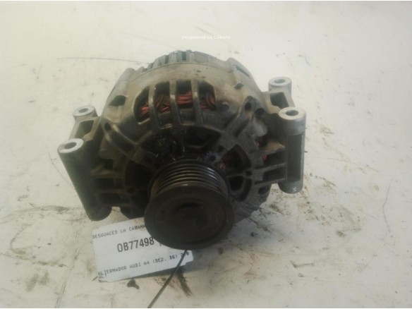 06B903016AF ALTERNADOR AUDI A4 Avant (8E5, B6)|Desguaces La Cabaña