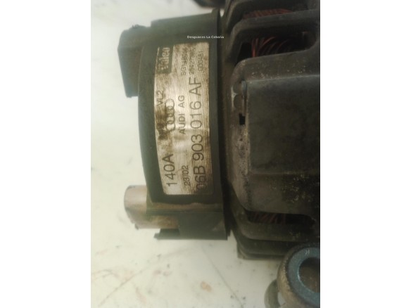06B903016AF ALTERNADOR AUDI A4 Avant (8E5, B6)|Desguaces La Cabaña
