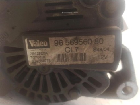 5705KX ALTERNADOR CITROEN BERLINGO / BERLINGO FIRST Limusina (MF)|Desguaces La Cabaña