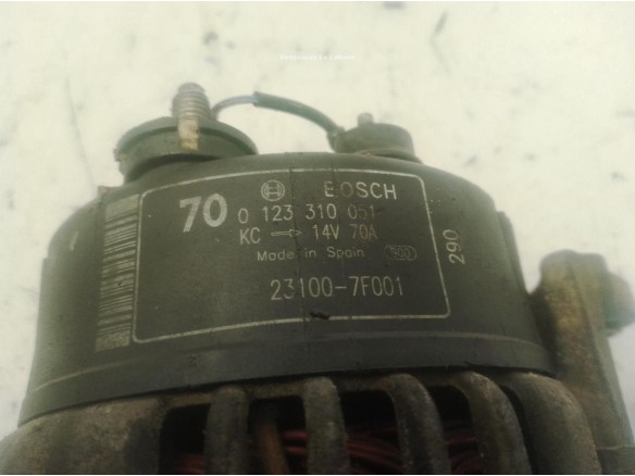 0123310051 ALTERNADOR NISSAN TERRANO II (R20)|Desguaces La Cabaña
