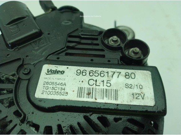 9665617780 ALTERNADOR PEUGEOT PARTNER Tepee|Desguaces La Cabaña