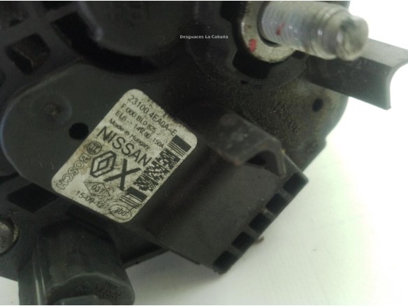231004EA0A ALTERNADOR RENAULT KADJAR (HA_, HL_)|Desguaces La Cabaña