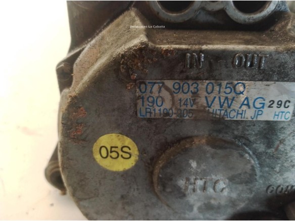 077903015Q ALTERNADOR AUDI A8 (4E2, 4E8)|Desguaces La Cabaña