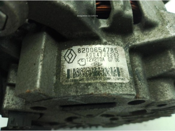 231004470R ALTERNADOR RENAULT LAGUNA III (BT0/1)|Desguaces La Cabaña