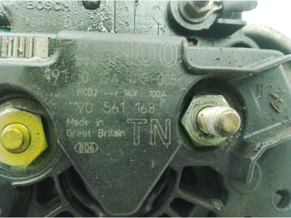 9117934 ALTERNADOR OPEL VECTRA B Fastback (J96)|Desguaces La Cabaña