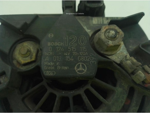 0124515115 ALTERNADOR JEEP GRAND CHEROKEE II (WJ, WG)|Desguaces La Cabaña