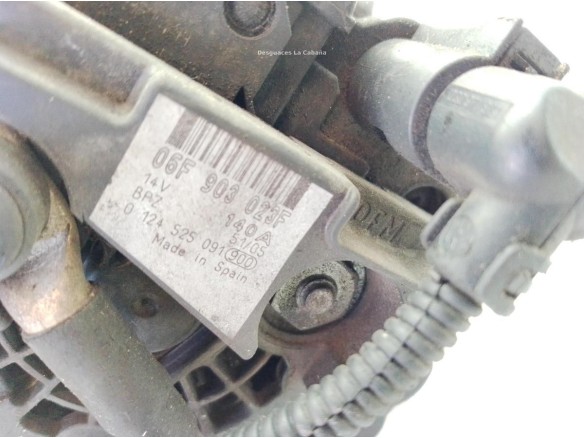 06F903023F ALTERNADOR VW CADDY III Furgón (2KA, 2KH, 2CA, 2CH)|Desguaces La Cabaña