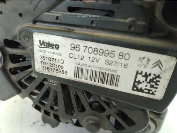 9818677980 ALTERNADOR PEUGEOT 5008|Desguaces La Cabaña