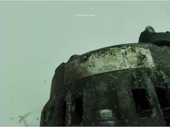 038903018QX ALTERNADOR VW GOLF IV (1J1)|Desguaces La Cabaña