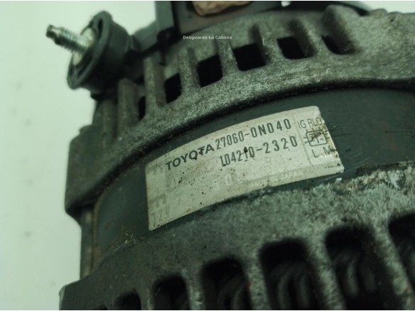 270600N040 ALTERNADOR TOYOTA AURIS (_E18_)|Desguaces La Cabaña