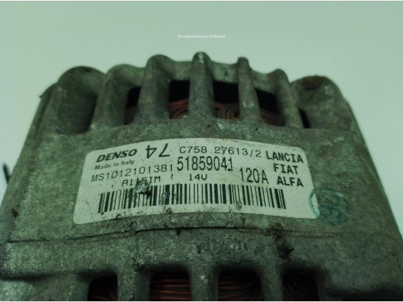 0000052003532 ALTERNADOR FIAT PUNTO (199_)|Desguaces La Cabaña
