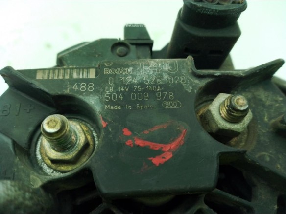  0124525020 ALTERNADOR FIAT DUCATO Furgón (244_)|Desguaces La Cabaña