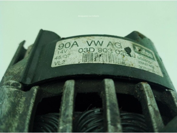 03D903025J ALTERNADOR SKODA FABIA II (542)|Desguaces La Cabaña