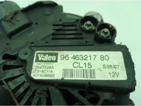 0009646065488 ALTERNADOR FIAT SCUDO (270_, 272_)|Desguaces La Cabaña