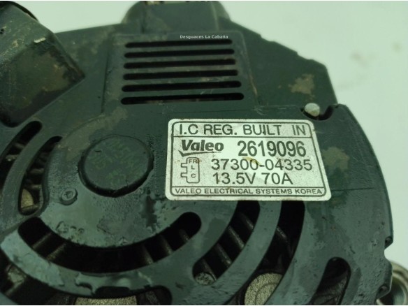 3730004335 ALTERNADOR KIA PICANTO (TA)|Desguaces La Cabaña