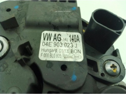 04E903015P ALTERNADOR VW GOLF VII (5G1, BQ1, BE1, BE2)|Desguaces La Cabaña