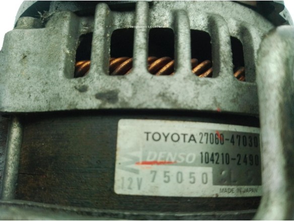 2706047020 ALTERNADOR TOYOTA URBAN CRUISER (_P1_)|Desguaces La Cabaña