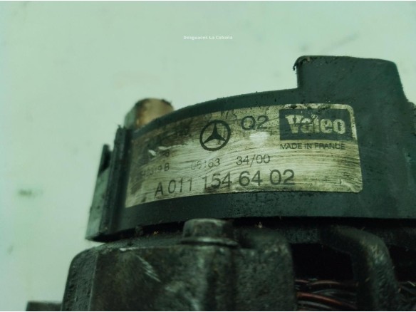 A0111546402 ALTERNADOR MERCEDES BENZ CLASE C (W203)|Desguaces La Cabaña