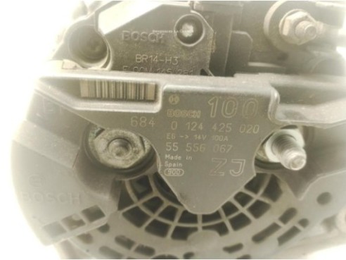 0124425020 ALTERNADOR OPEL ASTRA H Sedán (A04)|Desguaces La Cabaña