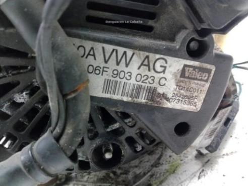 06F903023C 2542695F ALTERNADOR VW CADDY III Furgón (2KA, 2KH, 2CA, 2CH)|Desguaces La Cabaña