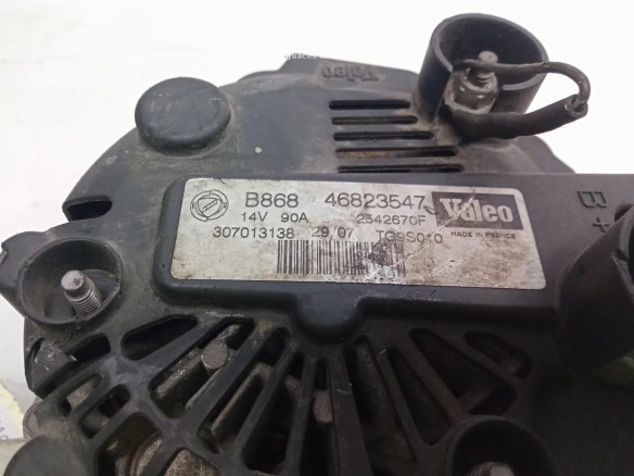 25422670B,46823547, ALTERNADOR FIAT GRANDE PUNTO (199_)|Desguaces La Cabaña
