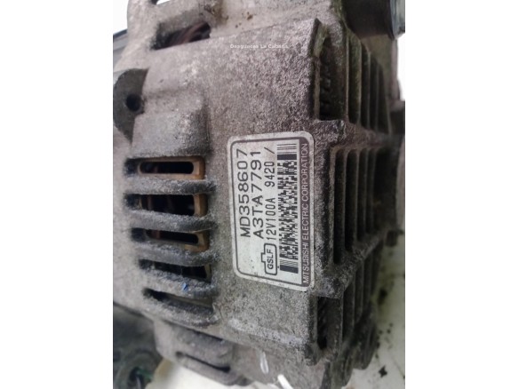 MD358607,A3TA7791, ALTERNADOR MITSUBISHI SPACE WAGON (N3_W, N4_W)|Desguaces La Cabaña