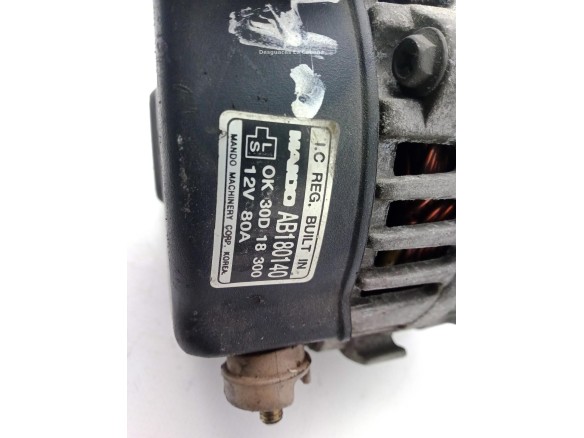 AB180140,OK30D18300, ALTERNADOR KIA CARENS I (FC)|Desguaces La Cabaña