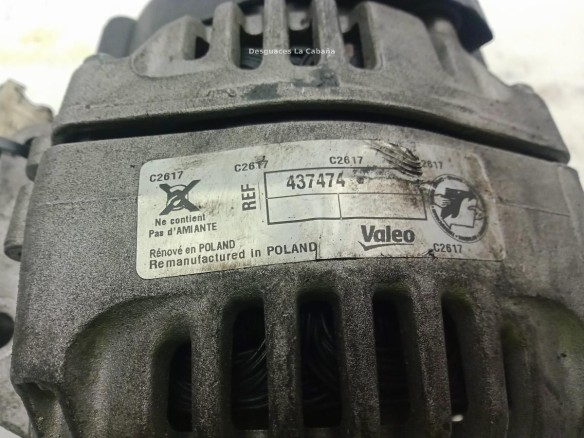 H542670R, ALTERNADOR FIAT DOBLO Furgón/ranchera familiar (263_)|Desguaces La Cabaña