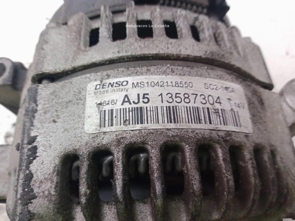 1042118550 13587304   ALTERNADOR OPEL ASTRA J (P10)|Desguaces La Cabaña