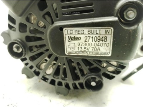 3730004070 ALTERNADOR KIA PICANTO (JA)|Desguaces La Cabaña
