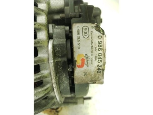 0986045340, ALTERNADOR SEAT ALTEA (5P1)|Desguaces La Cabaña
