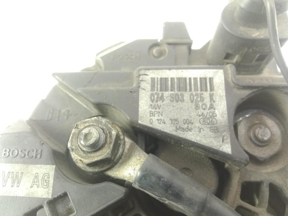 0124325004 ALTERNADOR VW LT 28-35 II Autobús (2DB, 2DE, 2DK)|Desguaces La Cabaña