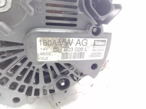 021903026L, 2542783C ALTERNADOR VW PASSAT (3C2)|Desguaces La Cabaña