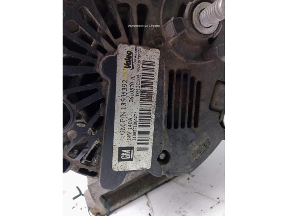 NCZ126G4UZ71 ALTERNADOR CHEVROLET AVEO Fastback (T300)|Desguaces La Cabaña