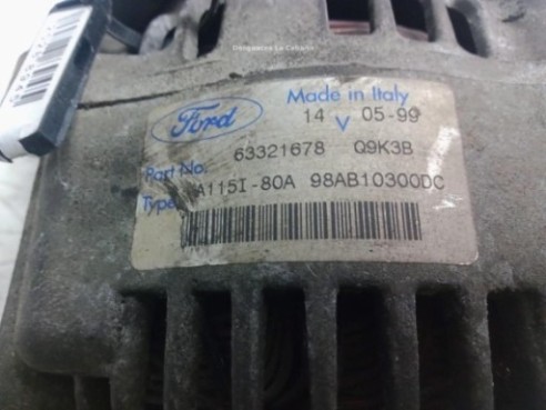 98AB10300DD,63321678, ALTERNADOR FORD FOCUS (DAW, DBW)|Desguaces La Cabaña