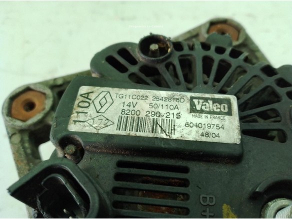 8200290215,2542818D, ALTERNADOR RENAULT MEGANE II (BM0/1_, CM0/1_)|Desguaces La Cabaña
