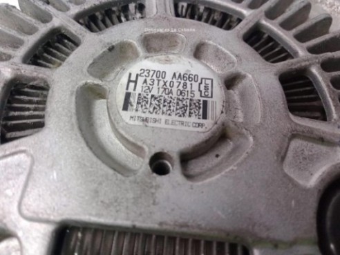 23700AA660,A3TX0781, ALTERNADOR SUBARU OUTBACK (BL, BP)|Desguaces La Cabaña