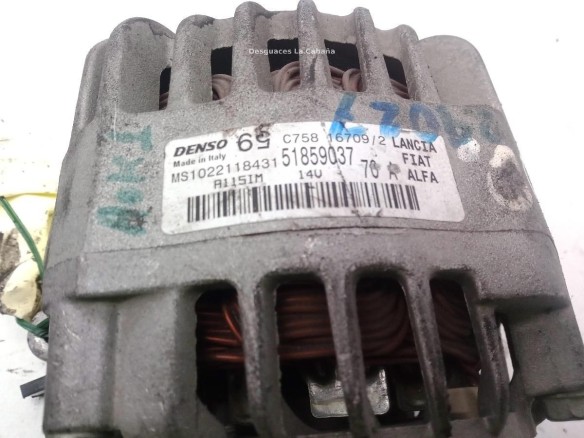MS1022118431,51859037, ALTERNADOR FIAT GRANDE PUNTO (199_)|Desguaces La Cabaña